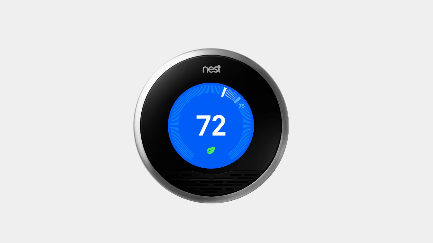  nest Learning Thermostat interface